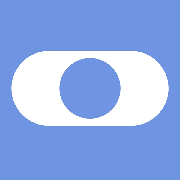 Toggle switch icon Illustration design — Stock Vector