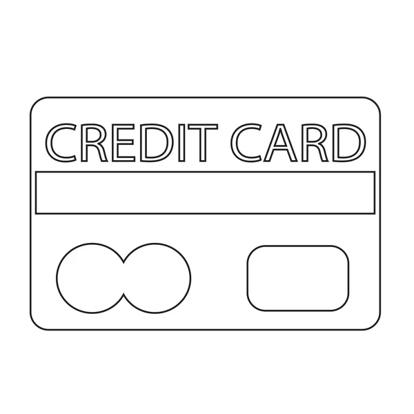 信用卡图标符号插图设计 — 图库矢量图片