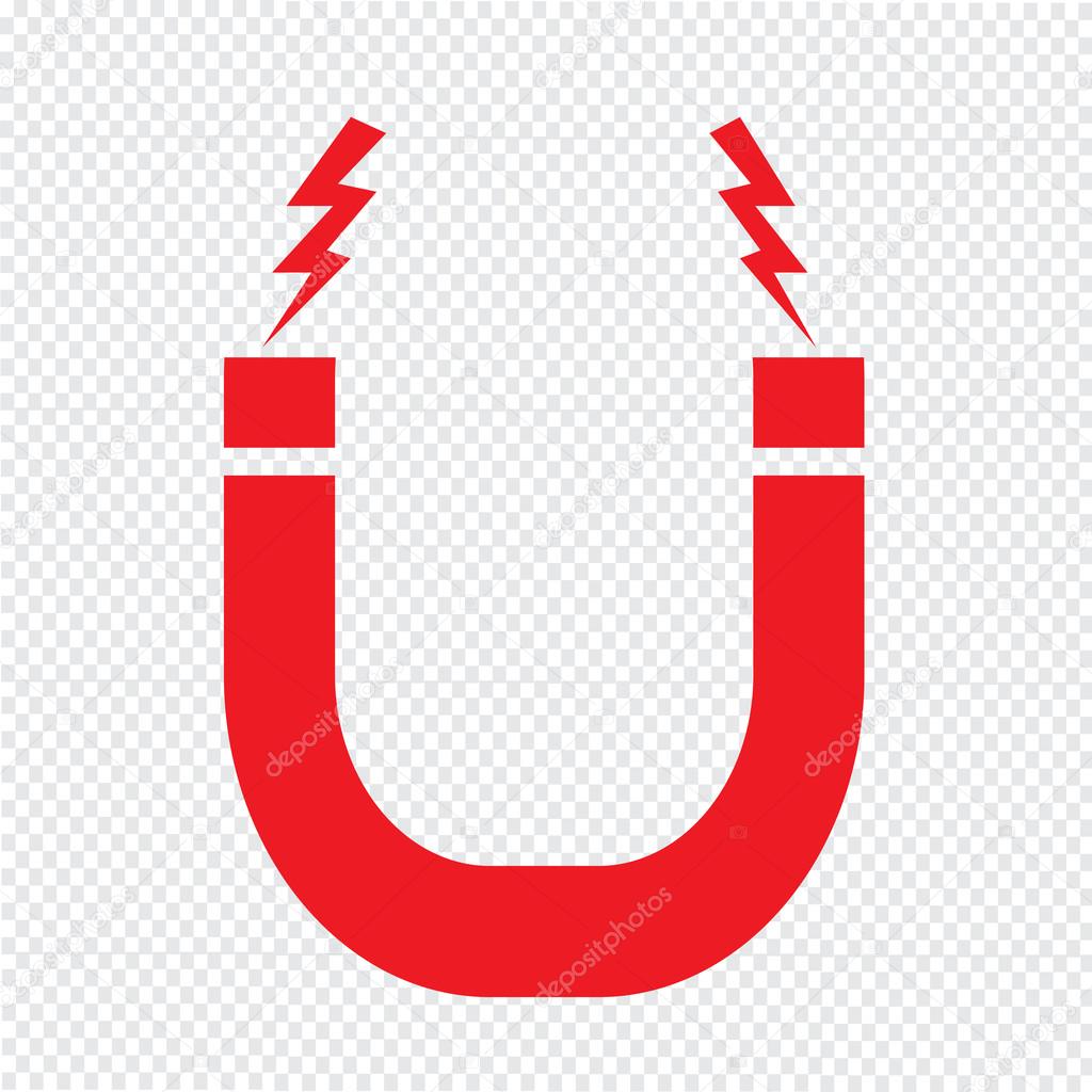 Magnetic Icon symbol Illustration design