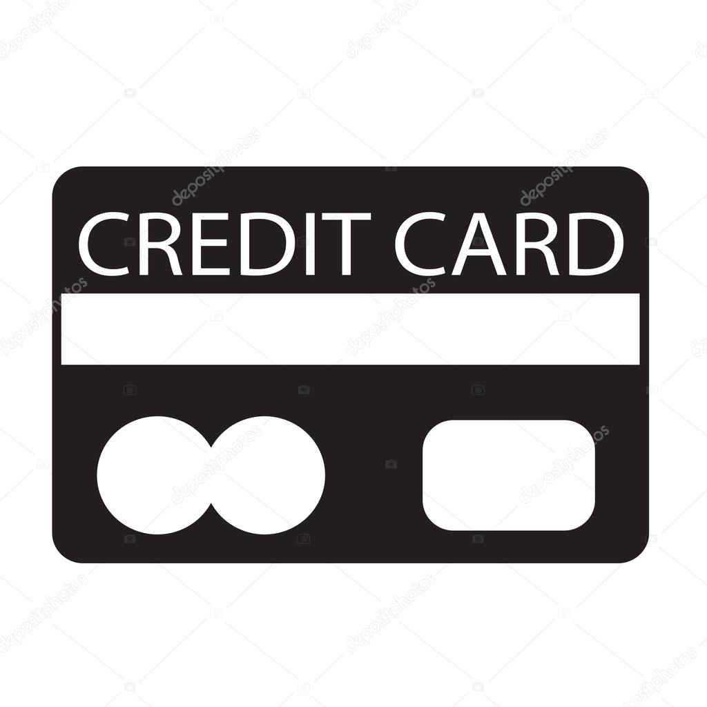 Credit Card Icon symbol Illustration design