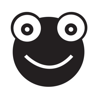 Kurbağa simgesi illüstrasyon işareti Tasarla