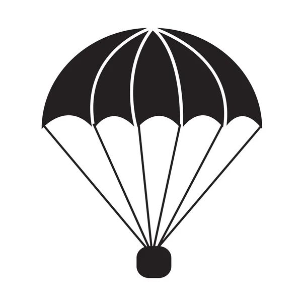 Fallschirm Symbol Illustration Symbol Design — Stockvektor