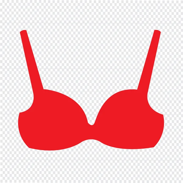 Woman underwear icon Illustration symbol design — Stock Vector