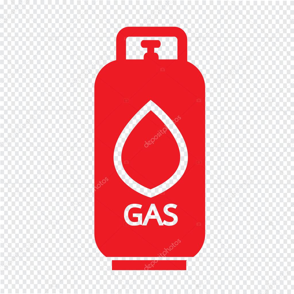 Liquid Propane Gas icon Illustration symbol design