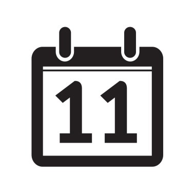 Takvim simgesini illüstrasyon işareti tasarım stili Tarih