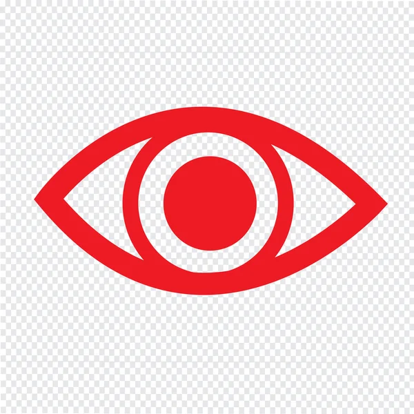 Eye icon illustration sign design style — Stock Vector