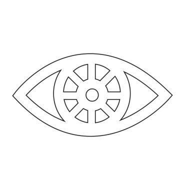 Göz Simgesi İllüstrasyonu