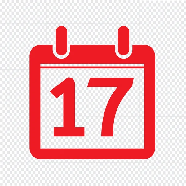 Takvim simgesini illüstrasyon işareti tasarım stili Tarih