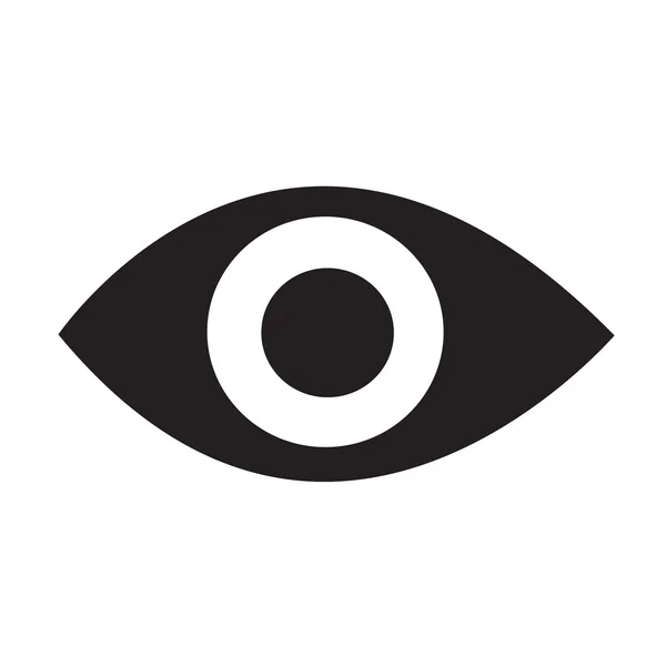 Auge Symbol Illustration Zeichen Design Stil — Stockvektor