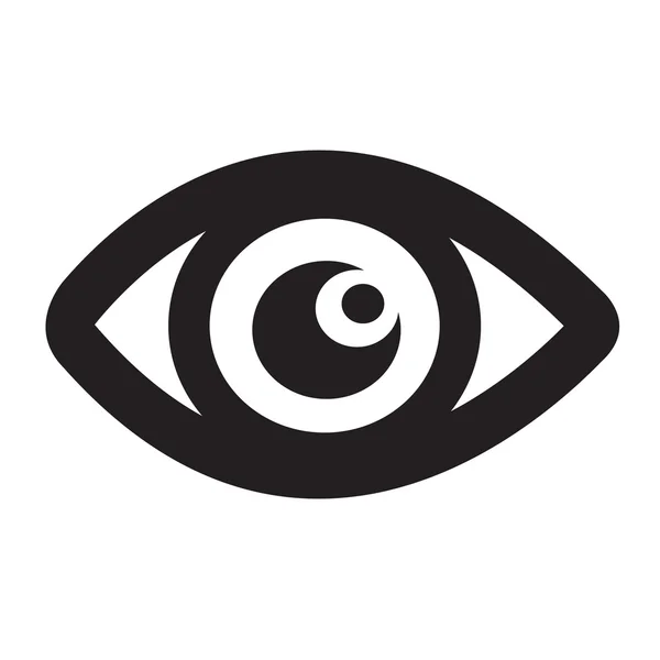 Auge Symbol Illustration Zeichen Design Stil — Stockvektor