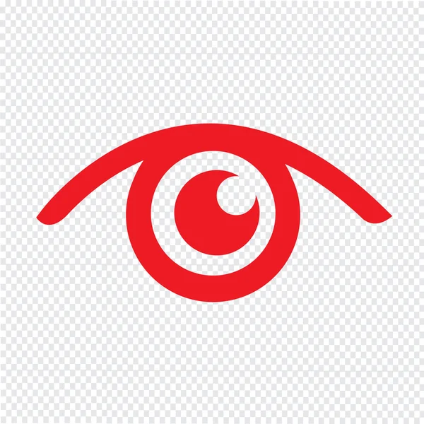 Eye icon illustration — Stock Vector