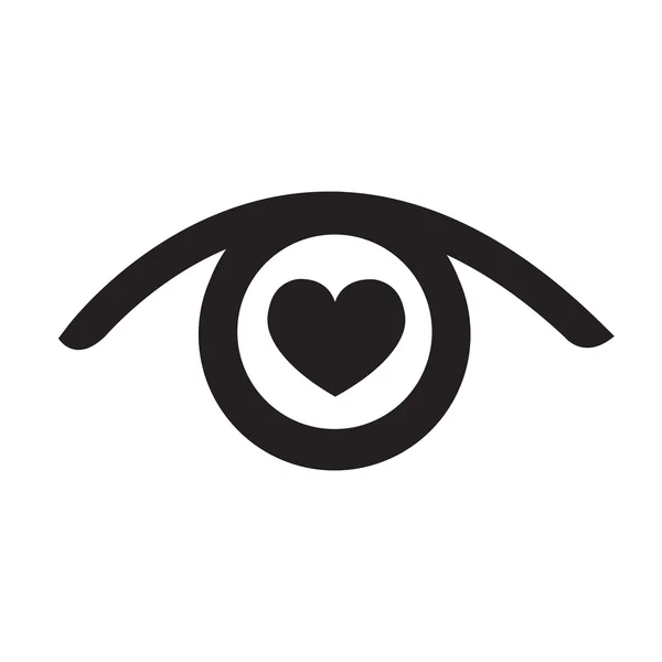 Eye Icon Illustratie — Stockvector