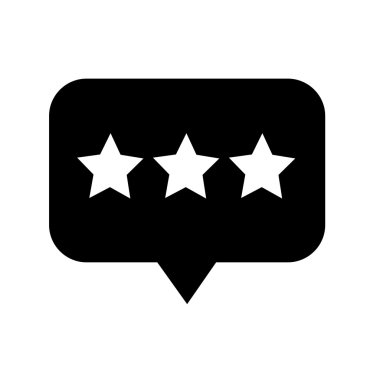 Konuşma balonu simgesinin illüstrasyon simge tasarım