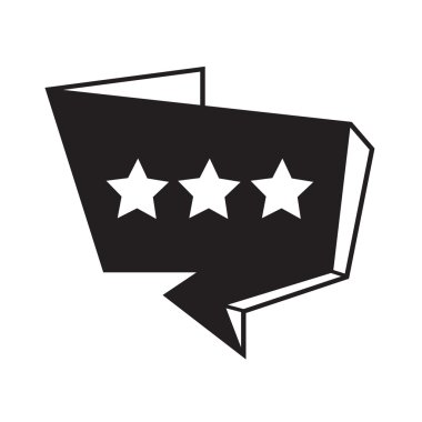 Konuşma balonu simgesinin illüstrasyon simge tasarım