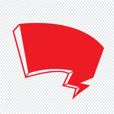 Konuşma balonu simgesinin illüstrasyon simge tasarım