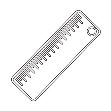 Cetvel simgesi illüstrasyon işareti Tasarla