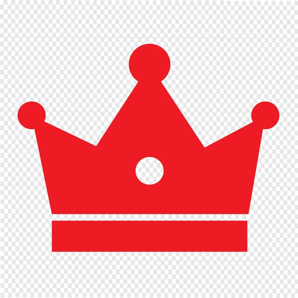 Crown icon Illustration design — Stock Vector