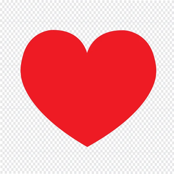 Srdce ikona ilustrace znak design — Stockový vektor