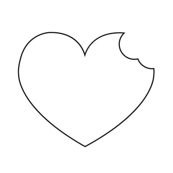 Εικονίδιο καρδιά εικονογράφηση ΣΧΕΔΙΑΣΜΟΣ ΠΙΝΑΚΙΔΩΝ — Διανυσματικό Αρχείο