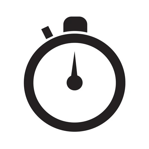 Ícone do relógio Design de sinal de ilustração — Vetor de Stock