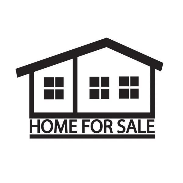 Home For Sale icon Illustration design — Stock Vector