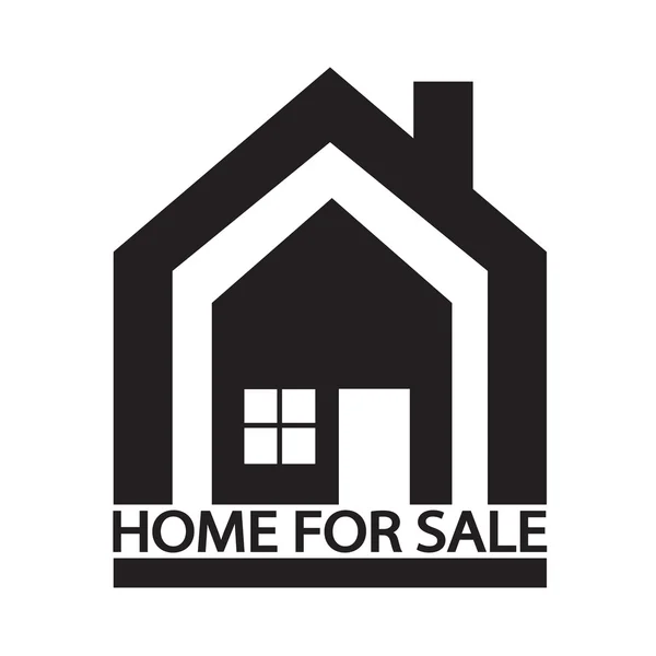 Home For Sale icon Illustration design — Stock Vector