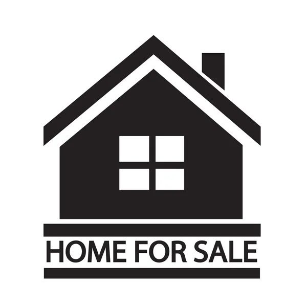 Home For Sale icon Illustration design — Stock Vector