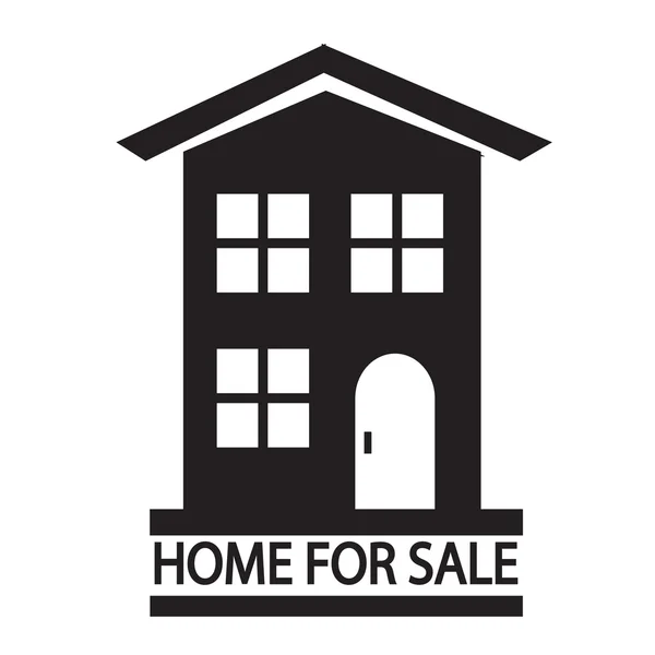 Home For Sale icon Illustration design — Stock Vector