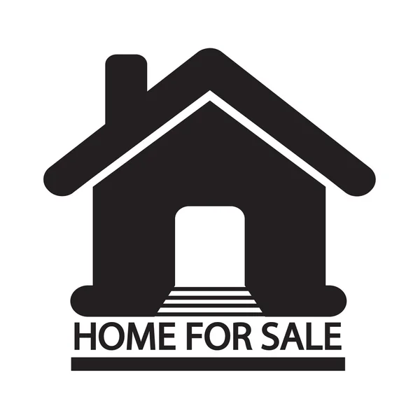 Home te koop pictogram afbeelding ontwerp — Stockvector