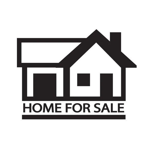 Domů na prodej ikona ilustrace design — Stockový vektor