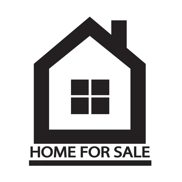 Domů na prodej ikona ilustrace design — Stockový vektor