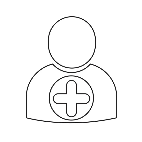 Icono de usuario Diseño de ilustración — Vector de stock