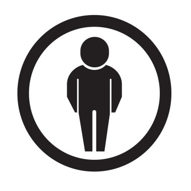 insanlar simge çizimi tasarımı