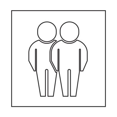 insanlar simge çizimi tasarımı