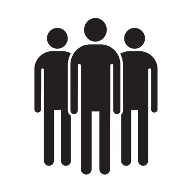 Adam simge illüstrasyon tasarım