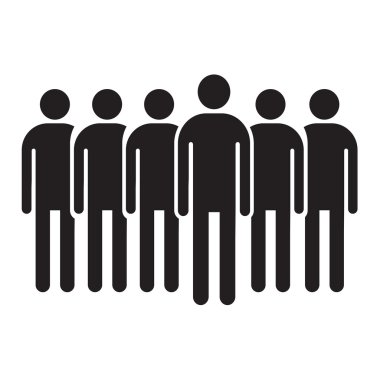 Nüfus insanlar simge tasarlamak Dizayn