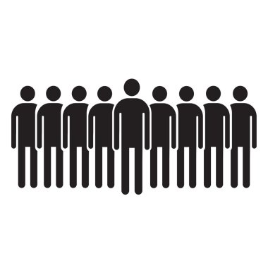 Nüfus insanlar simge tasarlamak Dizayn