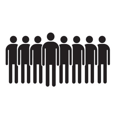 Nüfus insanlar simge tasarlamak Dizayn