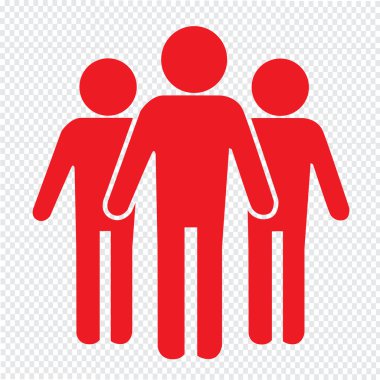 Nüfus insanlar simge tasarlamak Dizayn