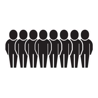 Nüfus insanlar simge tasarlamak Dizayn