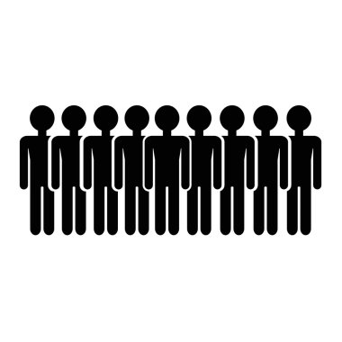 Nüfus insanlar simge tasarlamak Dizayn