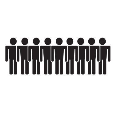 Nüfus insanlar simge tasarlamak Dizayn