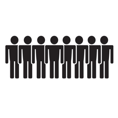 Nüfus insanlar simge tasarlamak Dizayn