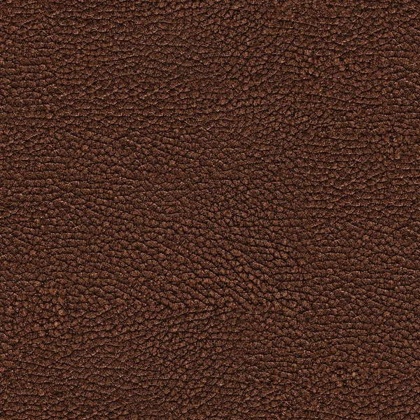 Seamless Texture of a Dark Brown Leather — Stock Photo, Image