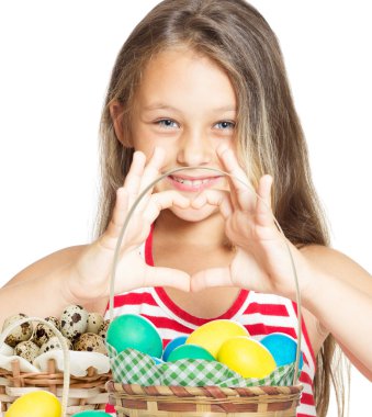 Paskalya kız kutluyor