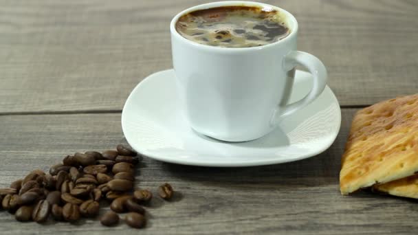 Tazza di caffè — Video Stock