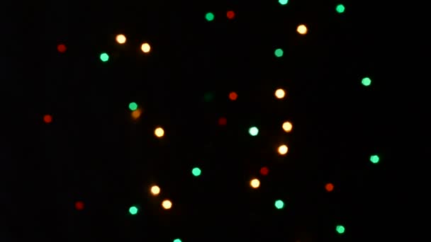 Luzes festivas — Vídeo de Stock