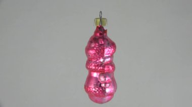 Noel Oyuncağı. 4K, UHD 'de çekilmiş. Gerçek zamanlı..