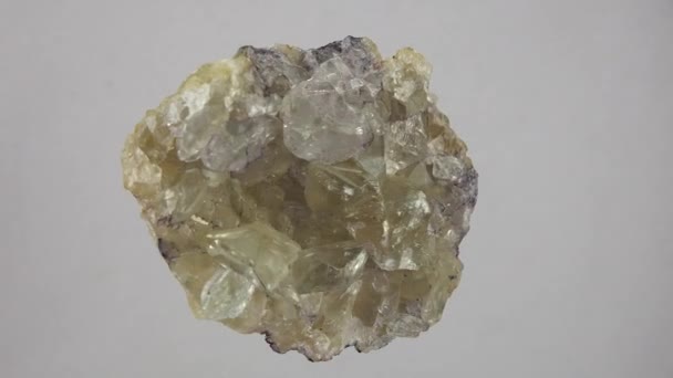 Cristales Minerales Disparo Uhd — Vídeos de Stock