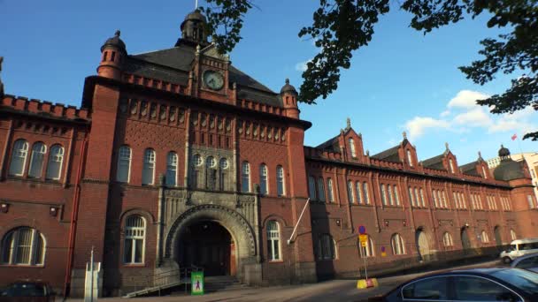 Ancien Bâtiment Des Douanes Helsinki Vidéo — Video